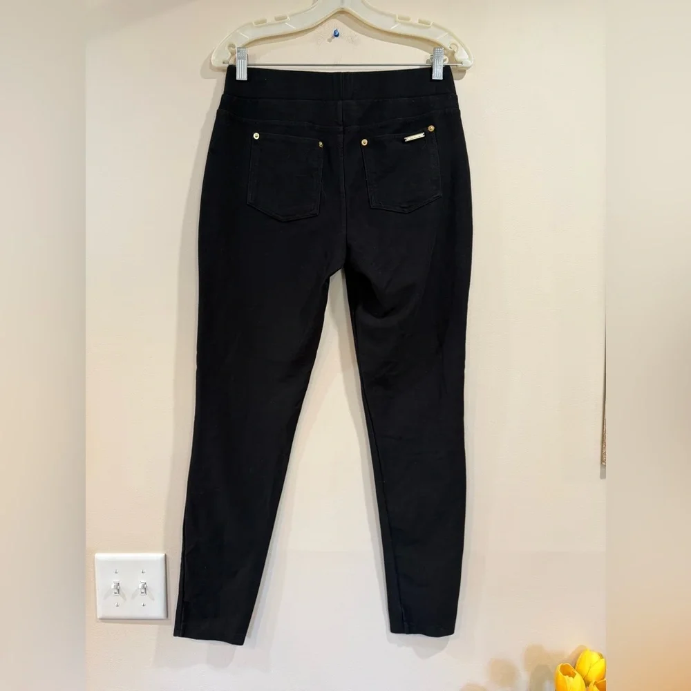 🔥Michael Kors Women’s Black Slim - Classic Pull-On Pants Size M EUC🔥